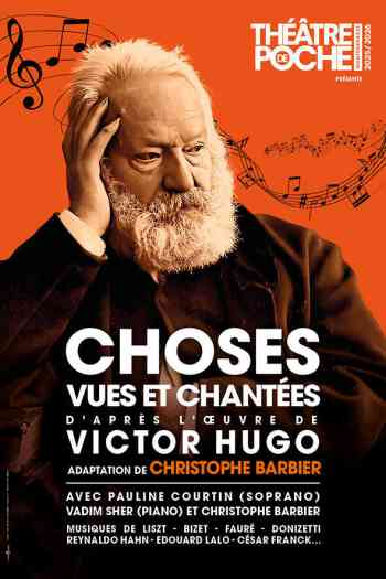 Affiche pour Choses vues et chant&eacute;es