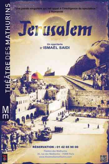 Affiche pour J&eacute;rusalem