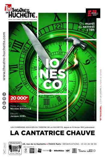 Affiche pour La cantatrice chauve