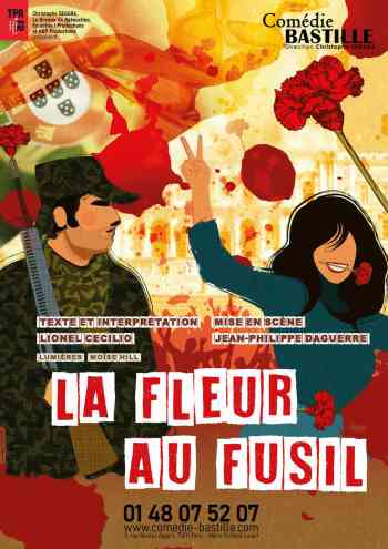 Affiche pour La Fleur au fusil