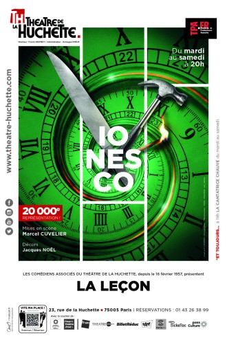 Affiche pour La leçon