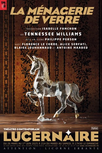 Affiche pour La ménagerie de verre