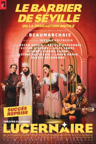 Affiche pour Le barbier de Séville