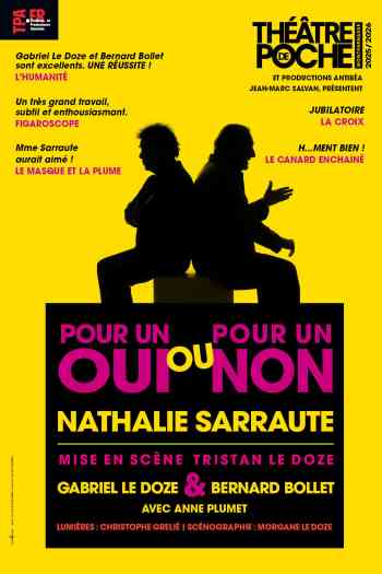 Affiche pour Pour un oui ou pour un non