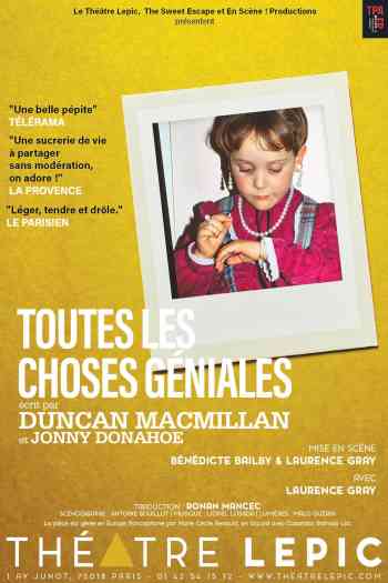 Affiche pour Toutes les choses g&eacute;niales