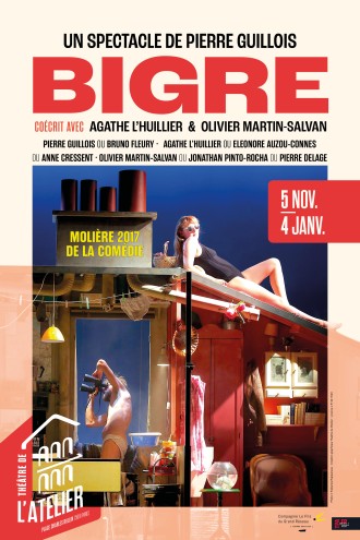 Affiche pour Bigre, Mélo Burlesque