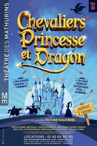 Affiche pour Chevaliers et Dragons