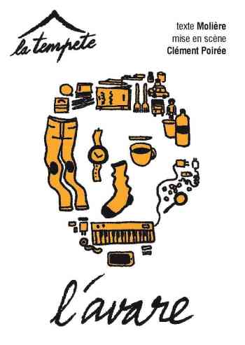 Affiche pour L'Avare