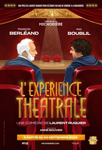 Affiche pour L'Expérience théâtrale