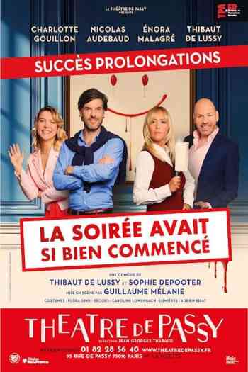 Affiche pour La soir&eacute;e avait si bien commenc&eacute;