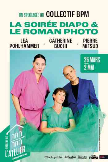Affiche pour La soir&eacute;e diapo & le roman photo