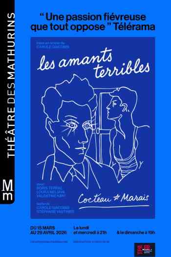 Affiche pour Les amants terribles