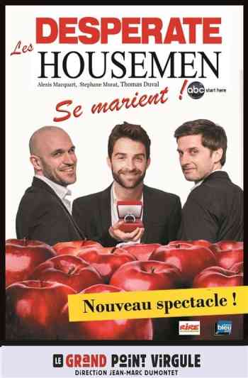 Affiche pour Les desperate housemen se marient