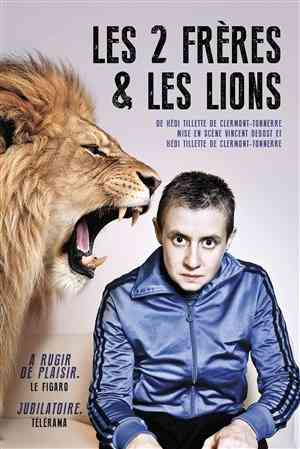 Affiche pour Les 2 fr&egrave;res & les lions
